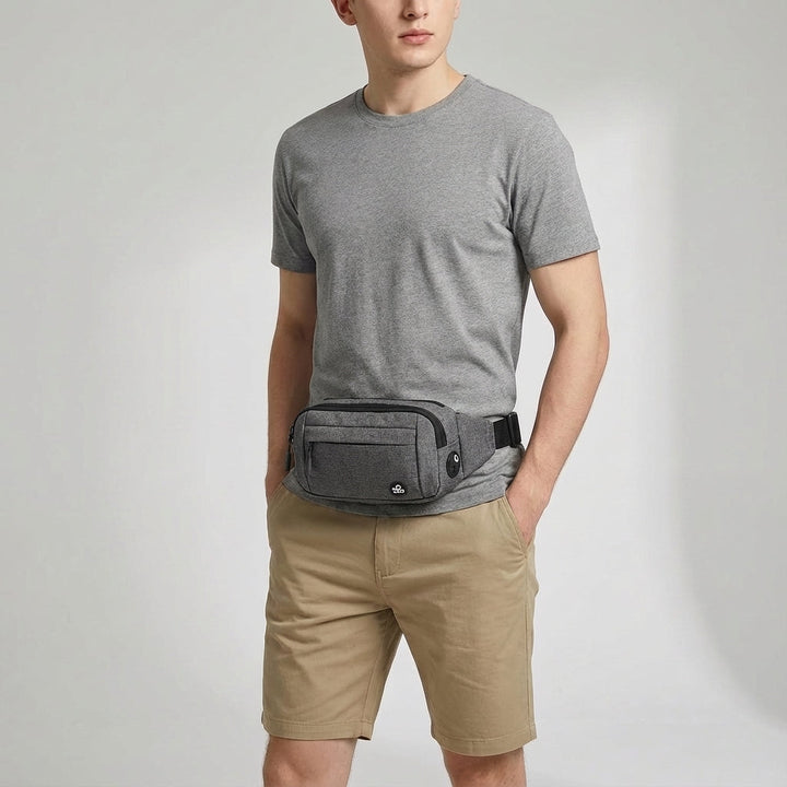 Unisex AquaHipz heuptasje voor sport, outdoor en reizen; een waterdichte oplossing voor al je essentials.