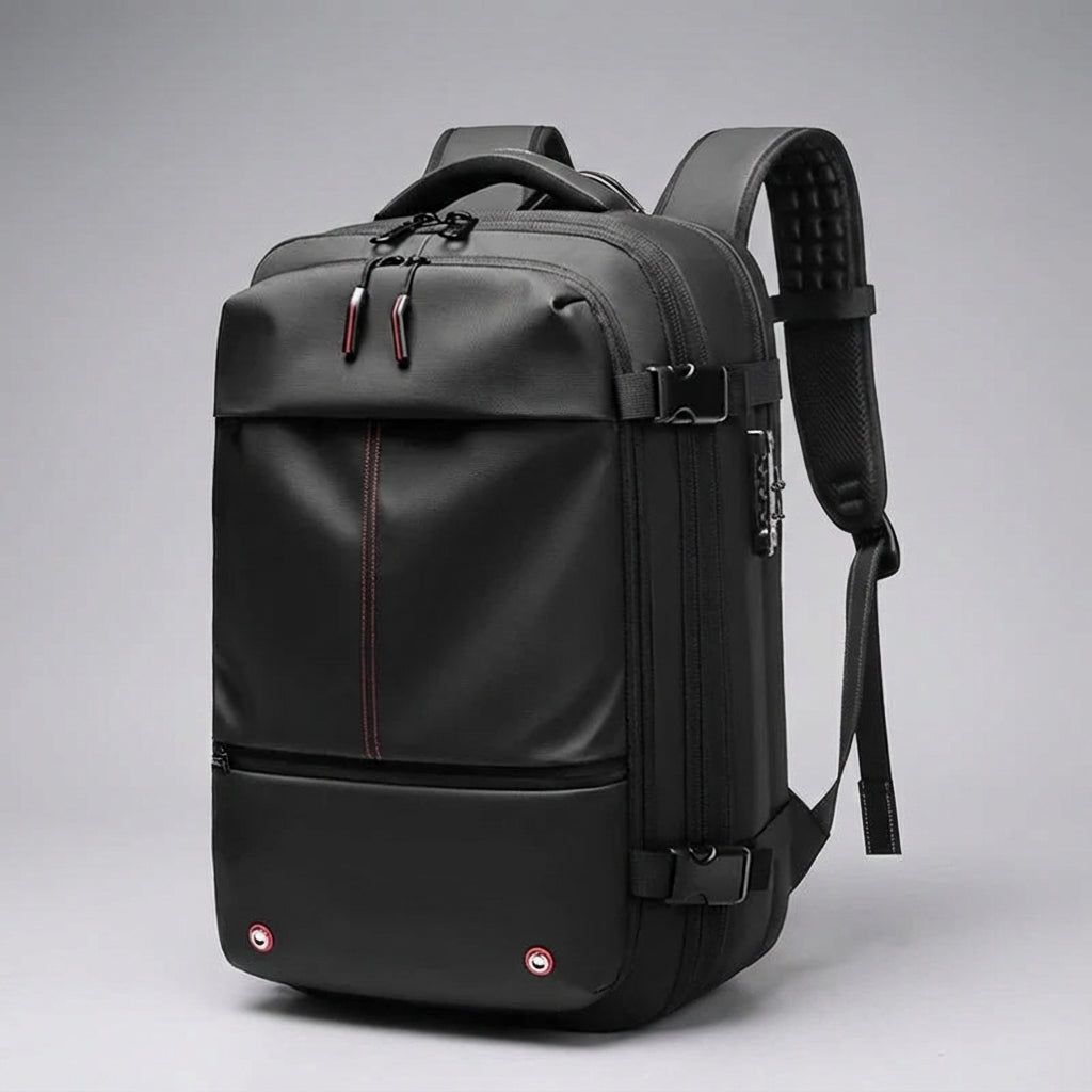 Robuuste, duurzame waterdichte backpack, bestand tegen alle weersomstandigheden en avonturen.