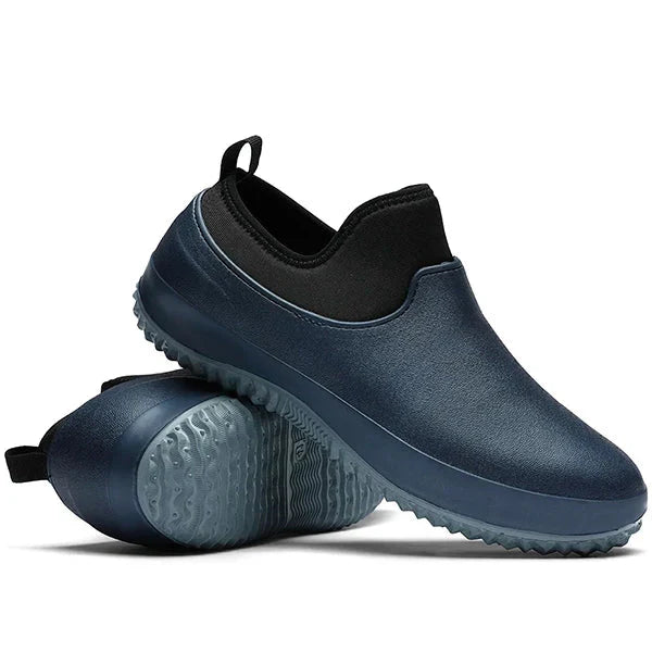 Robuuste unisex werkschoenen, waterdicht en antislip, garanderen droge voeten en veiligheid onder alle omstandigheden.
