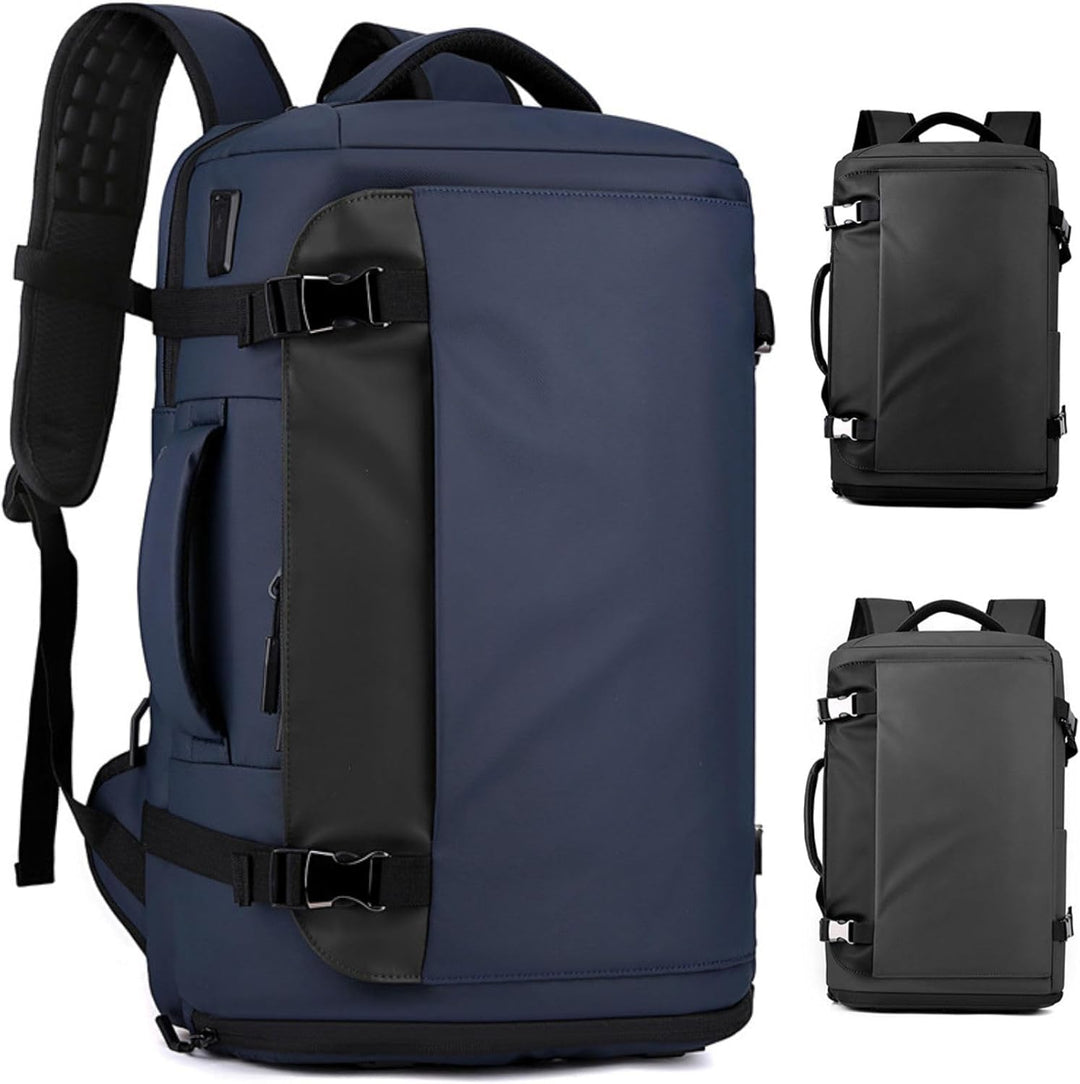 Waterdichte 15 inch laptop rugzak, perfect voor dagelijks woon-werkverkeer. Inclusief handige USB-C oplaadpoort.