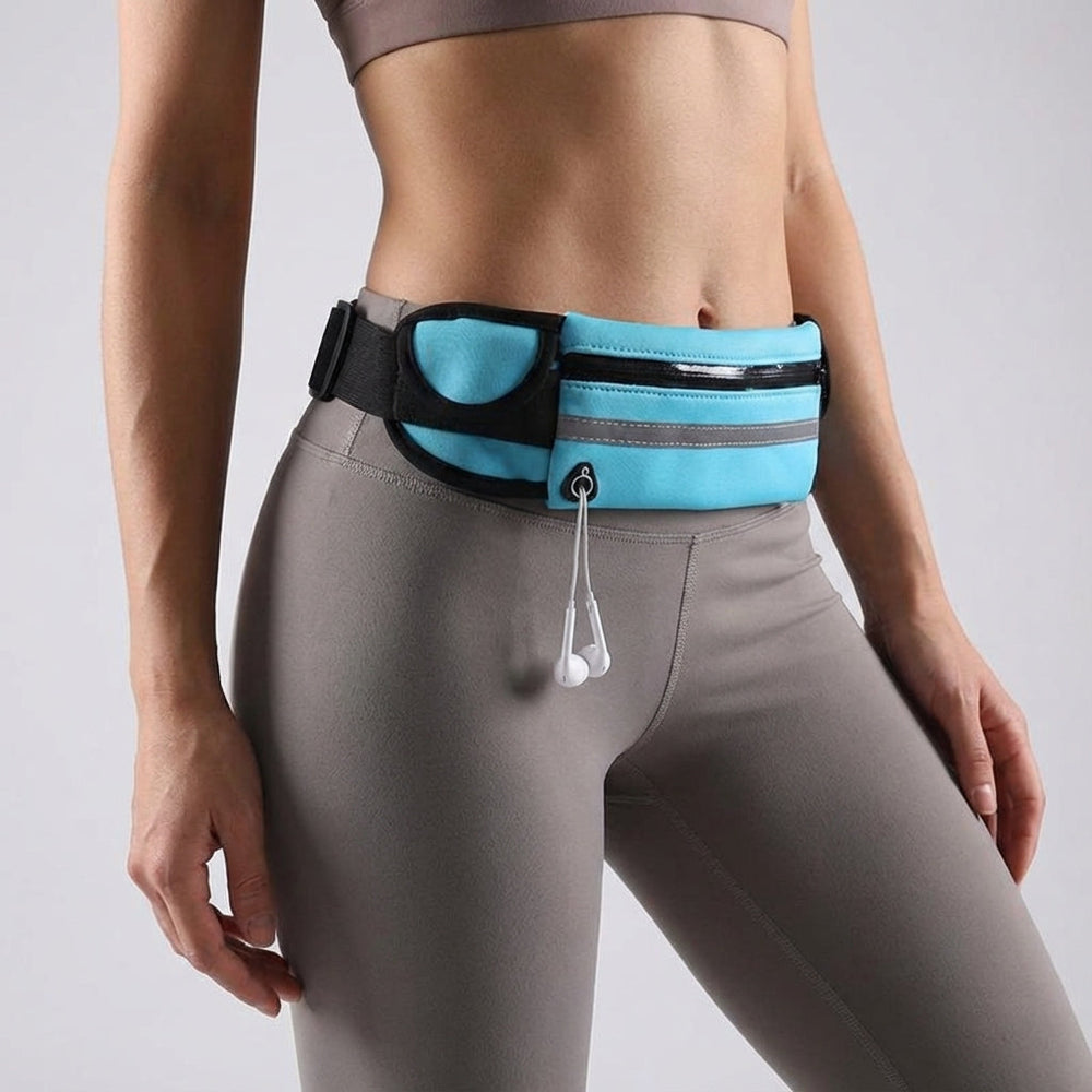 Waterdichte heuptas voor hardlopers en fitness. Veilig opbergen van telefoon en sleutels tijdens elke training.