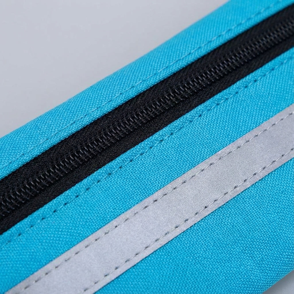Stijlvolle unisex sport heuptas, perfect voor hardlopen en outdoor. Verstelbaar en slank design met ritsvak.