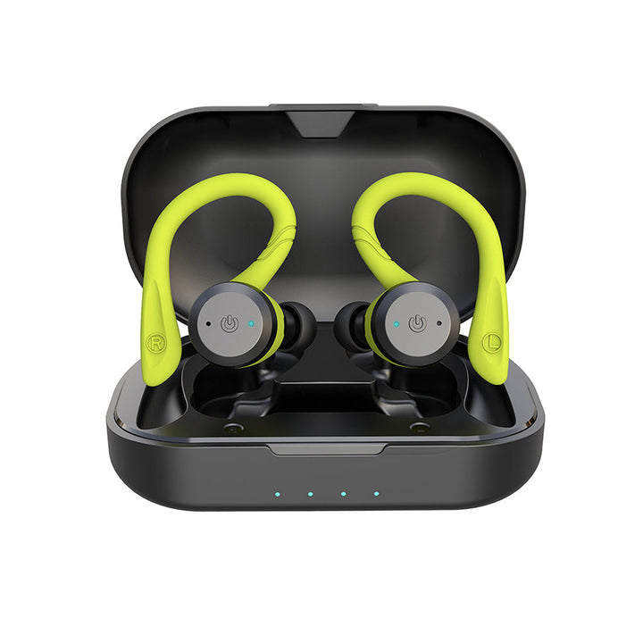 Krachtige audio met deze draadloze sportoordopjes, waterdicht IPX7 voor alle sportactiviteiten.