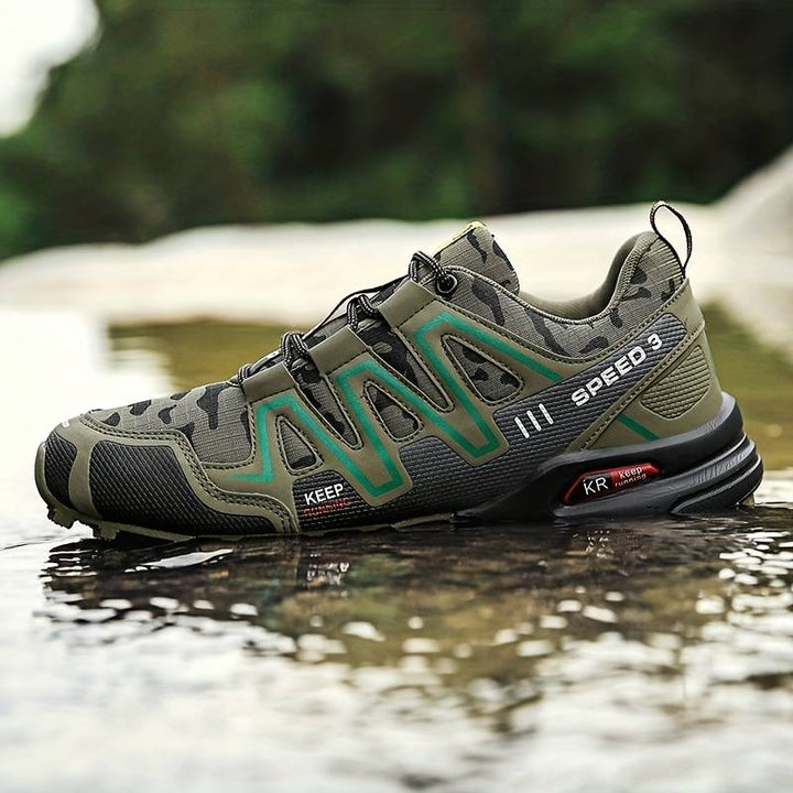 Robuuste unisex waterdichte buitenschoenen, duurzaam en klaar voor elk outdoor avontuur en trekkingtochten.