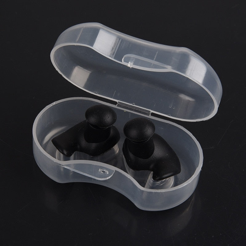Unisex waterdichte zwemoordopjes voor droge oren tijdens zwemmen. Comfortabele siliconen oorbescherming.
