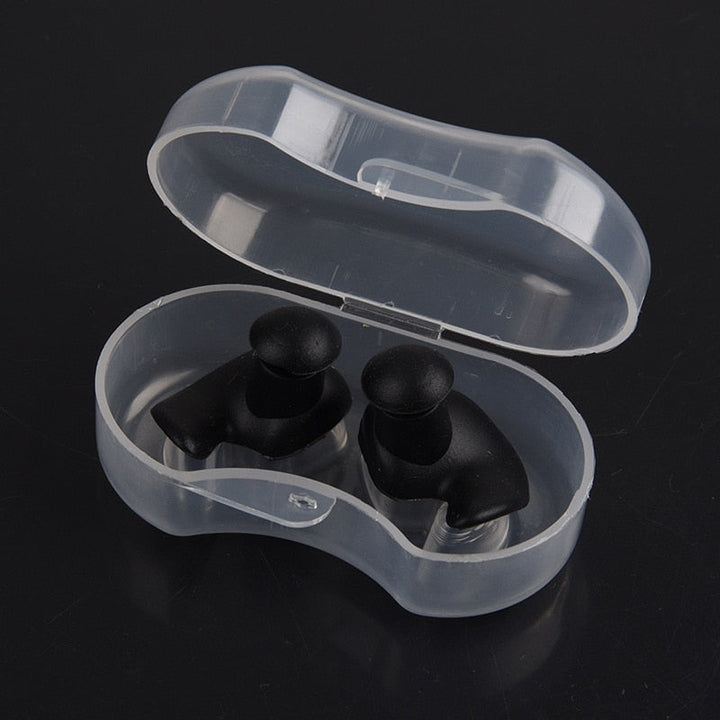 Unisex waterdichte zwemoordopjes voor droge oren tijdens zwemmen. Comfortabele siliconen oorbescherming.