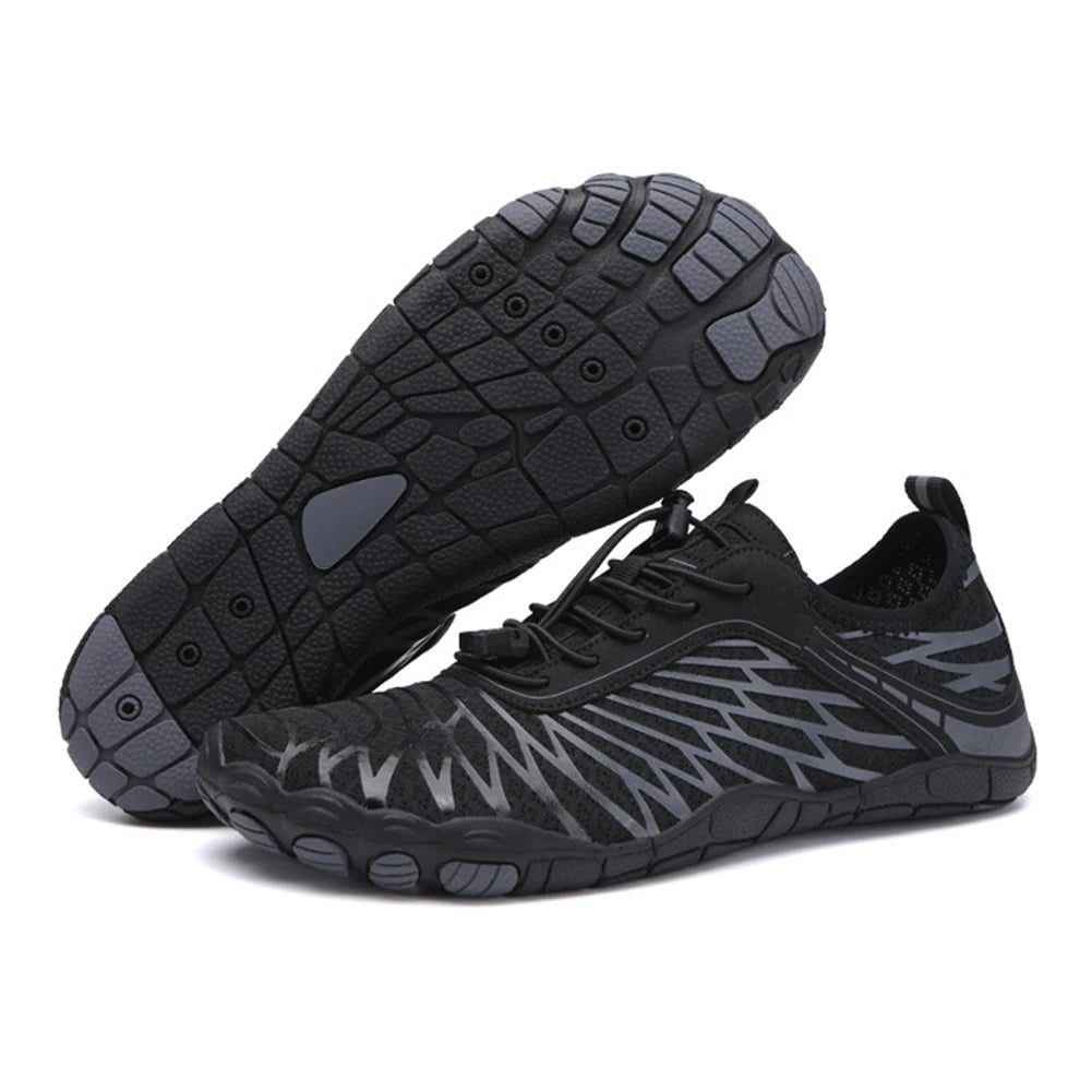 Veelzijdige unisex aquaschoenen, comfortabel voor strand, zwembad & watersport, sneldrogend & lichtgewicht.
