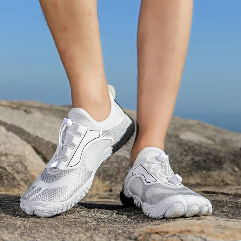 Unisex waterschoenen voor dames & heren; sneldrogend, antislip en comfortabel voor zwemmen en strand.