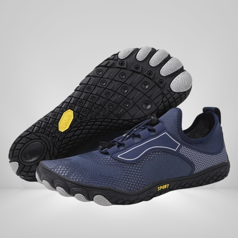 Flexibele unisex waterschoenen; sneldrogend en comfortabel voor maximale bewegingsvrijheid bij watersport.