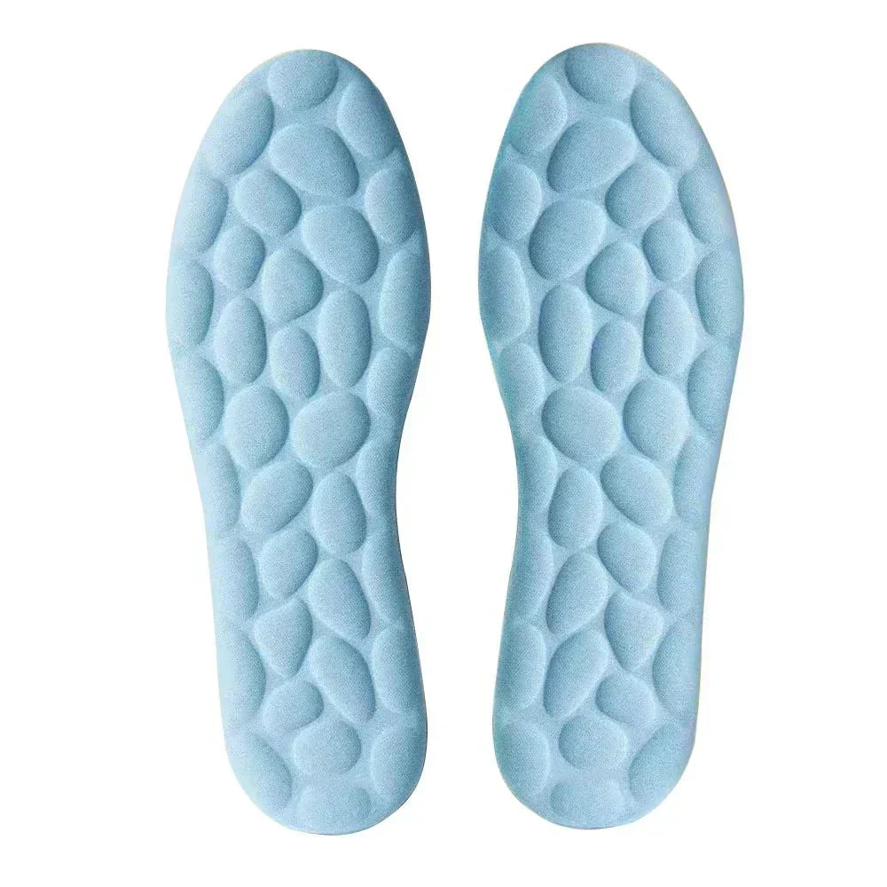 Geheugenschuim thermische inlegzolen die zorgen voor zelfverwarmende warmte en massage comfort.