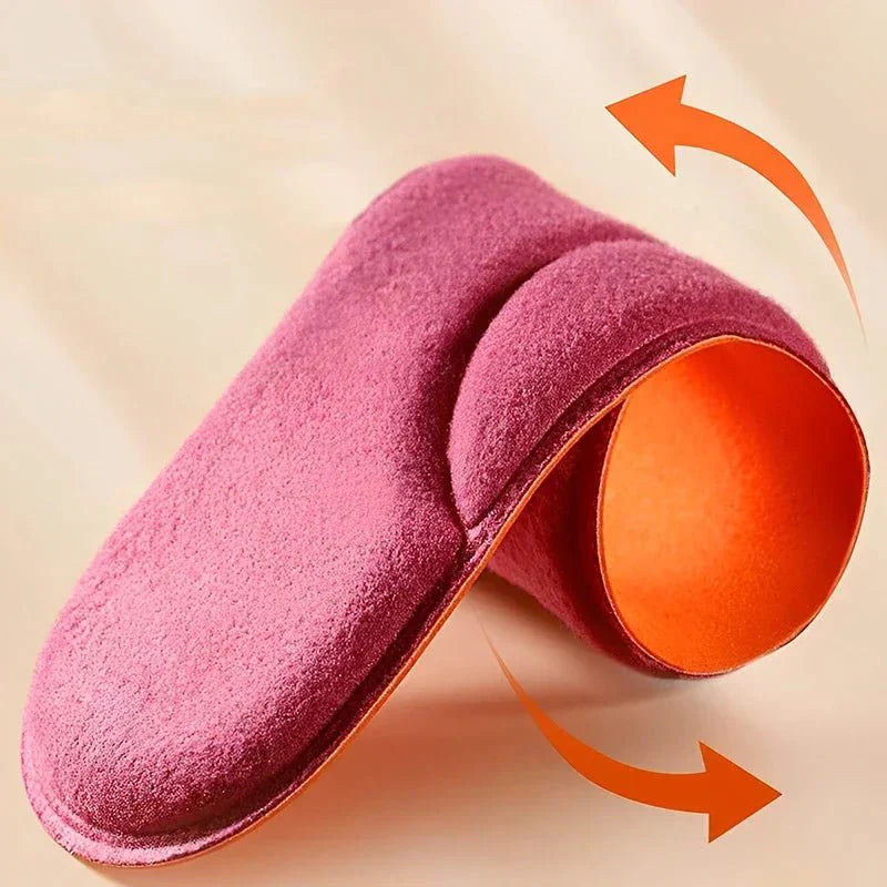 Set van herbruikbare thermische inlegzolen voor warme voeten, perfect voor winterse accessoires.