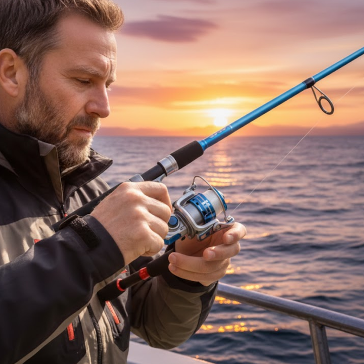 Hoogwaardige vishengel en reel combo set voor zoetwater. Geniet van recreatief vissen met deze complete hengelsport kit.