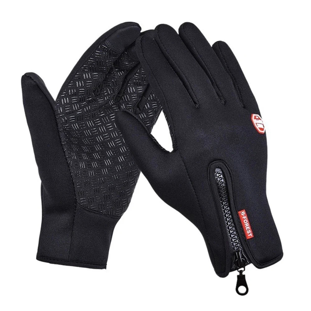 Waterdichte touchscreen winterhandschoenen met superieure grip, ideaal voor fietsen en outdoor sport.