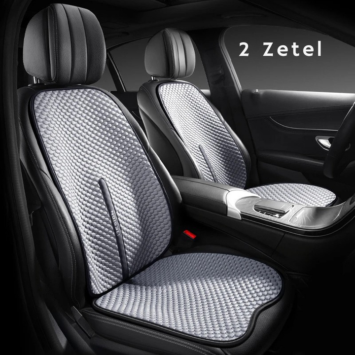 Geniet van koel comfort met dit ademende universele autozitkussen; ideaal voor zomerse autoaccessoires.