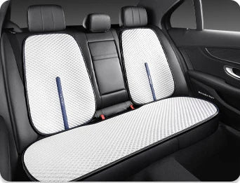 Ademend ijszijde autozitkussen, universeel voor zomerse ritten; antislip en comfortabel.