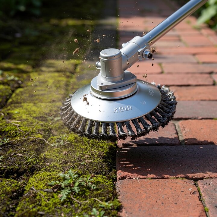Universeel grasmaaiermes voor efficiënt gazononderhoud en duurzaam tuinieren.