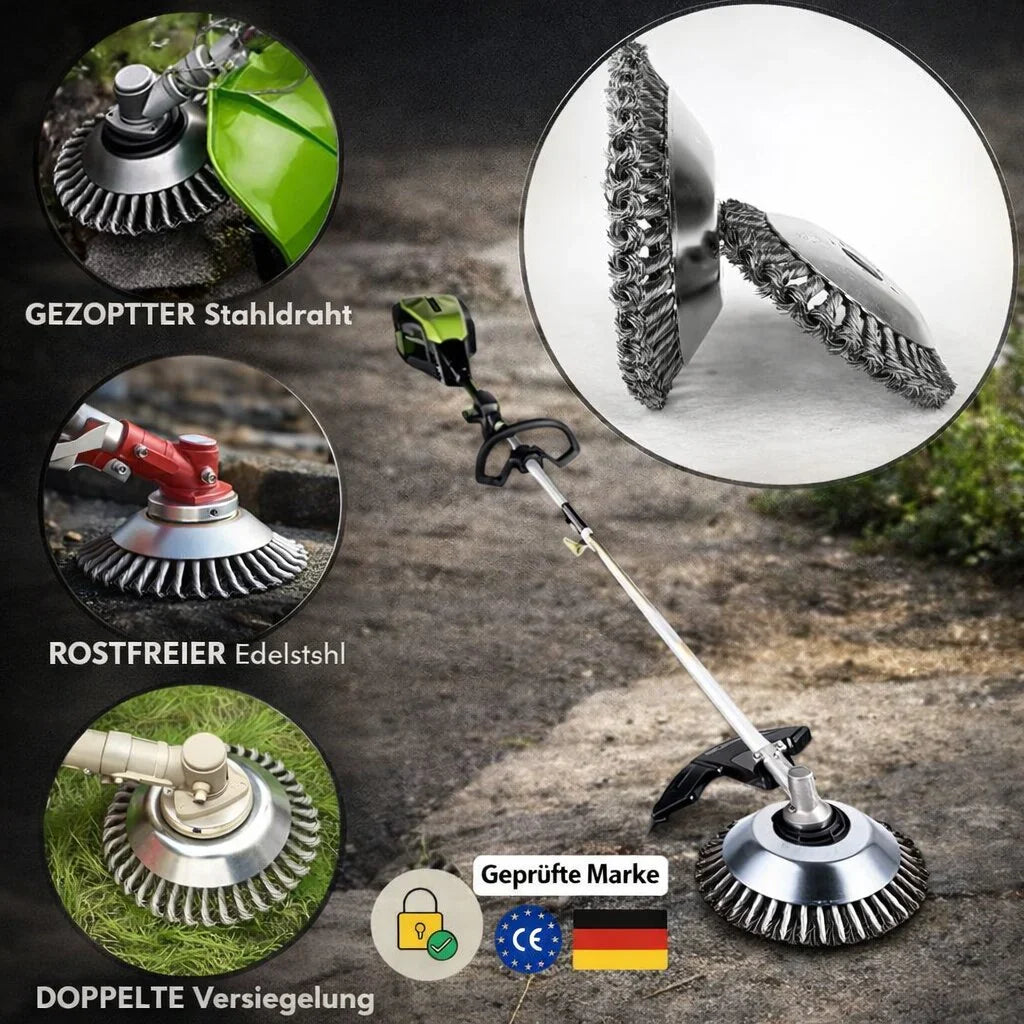 Eenvoudig te monteren universeel grasmaaiermes, essentieel voor moeiteloos gazon- en tuinonderhoud.