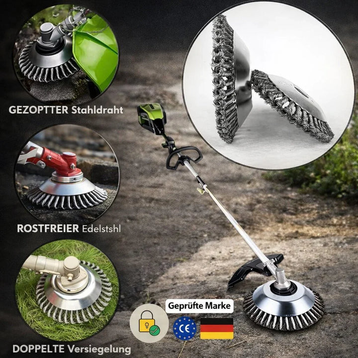 Eenvoudig te monteren universeel grasmaaiermes, essentieel voor moeiteloos gazon- en tuinonderhoud.