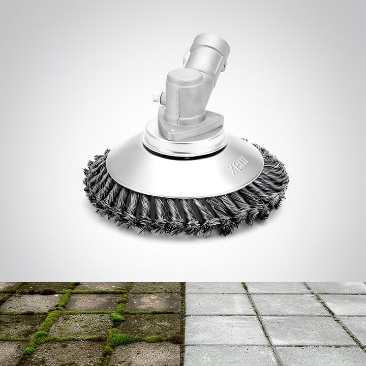 Trimmeraccessoire: universeel grasmaaiermes voor strakke gazons, efficiënt onkruid verwijderen.