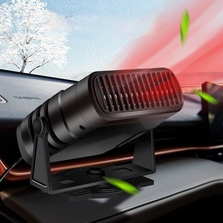 Universele 12V autoverwarming en ventilator voor elk seizoen. Ideaal voor auto comfort in winter & zomer.