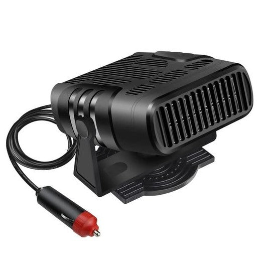 Compacte 12V autoventilator voor verkoeling. Zorgt voor frisse lucht en comfort in de auto tijdens de zomer.
