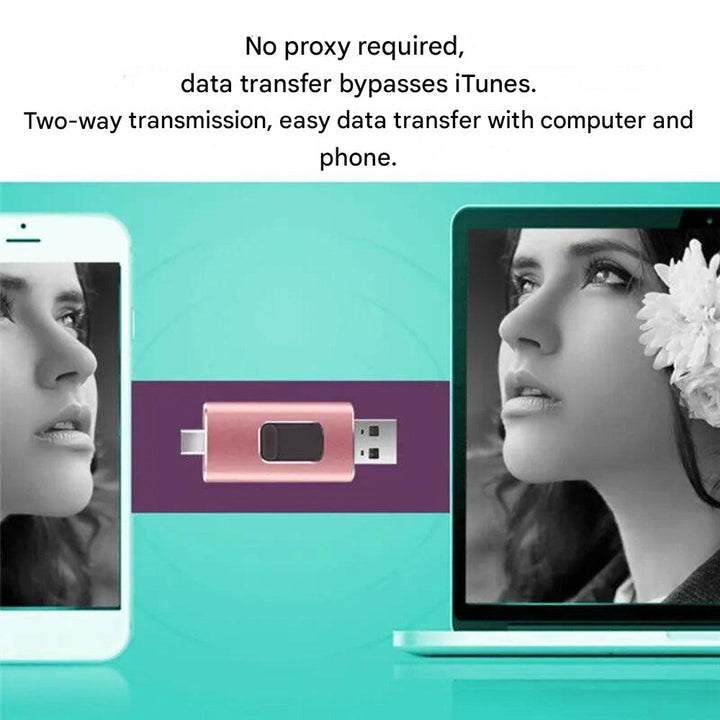 DataFlex universele flashdrive. Breid je opslag uit voor mobiel, laptop en tablet. Handige 4-in-1 USB stick voor al je data.