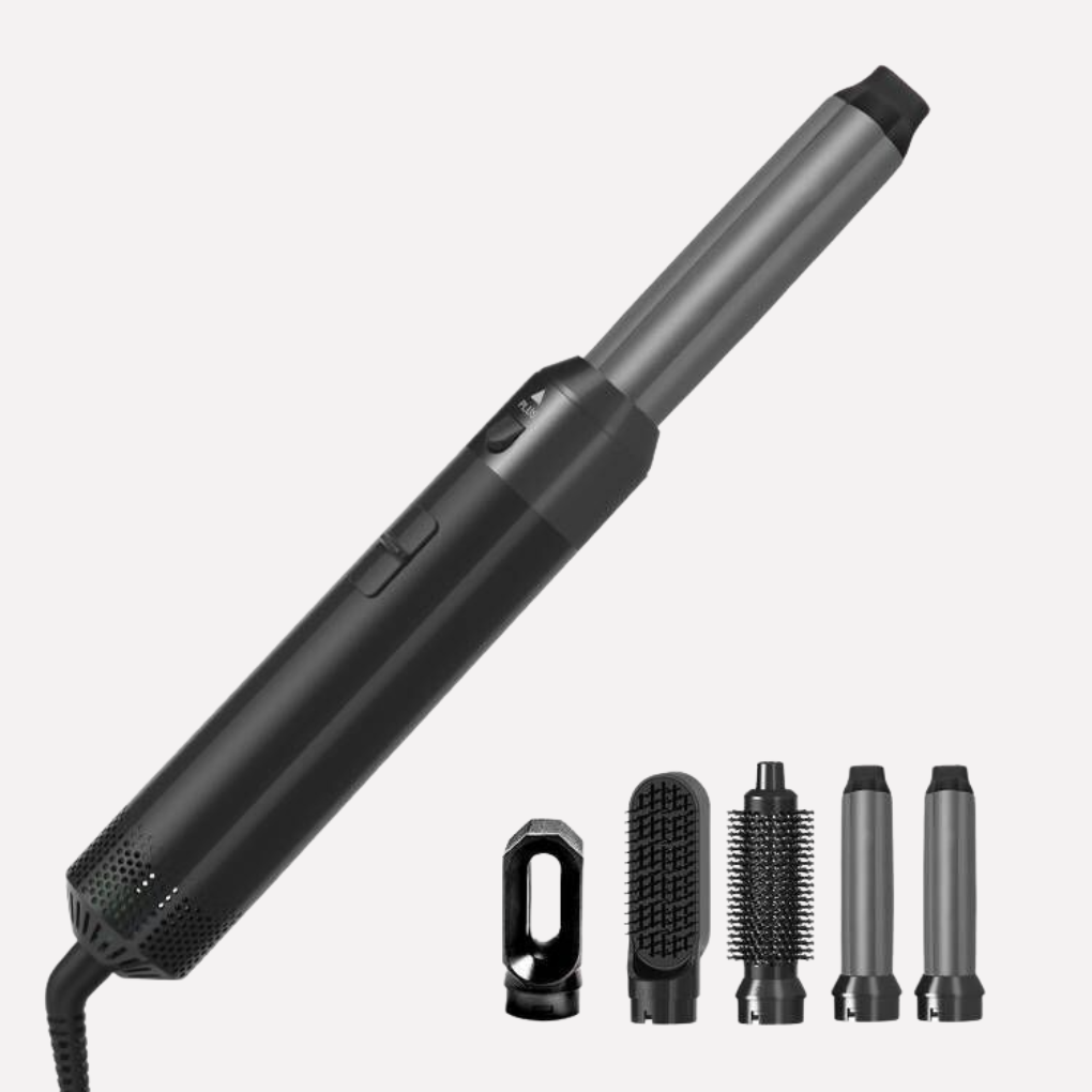 Multifunctionele haarstyler voor professionele krullen, steil haar of volume. Eén apparaat voor al je looks.