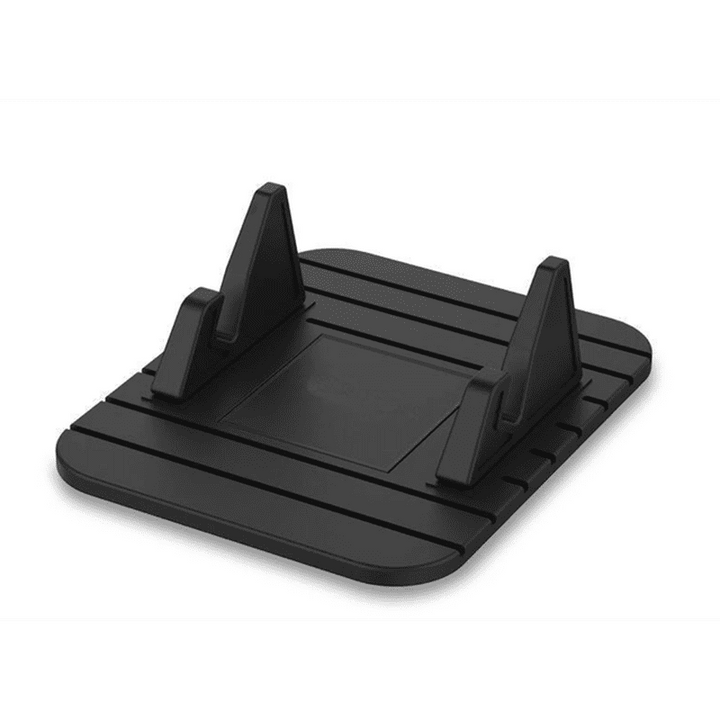 Flexibele siliconen universele telefoonhouder met anti-slip grip, geschikt voor auto, bureau en diverse smartphones.