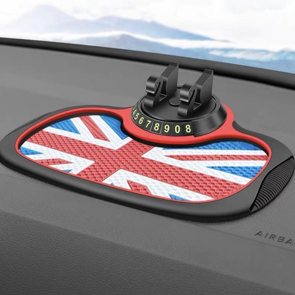 Universele antislip telefoonhouder voor auto, geschikt als navigatiesteun en organizer op dashboard.