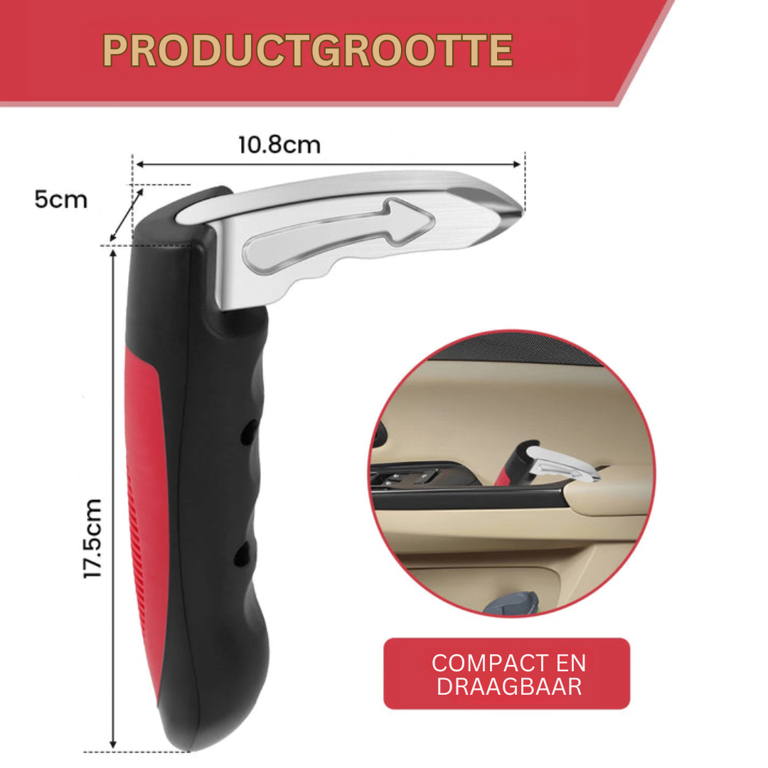 Handige universele auto accessoire, makkelijk te bevestigen. Verhoogt de veiligheid en het comfort bij in- en uitstappen.