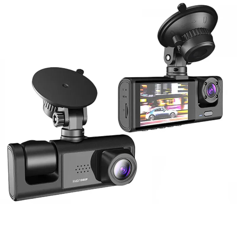 Universele dashcam met IR-nachtzicht voor rijveiligheid, Full HD video opname en bewijsmateriaal.