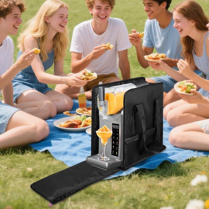 Outdoor draagtas voor drankmaker, maakt veilig en eenvoudig vervoer mogelijk voor al je drankbereidingen.
