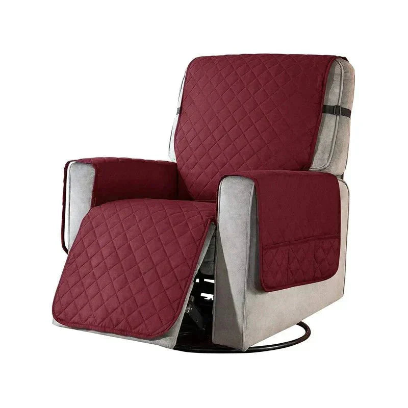 FlexCover meubelhoes voor fauteuil, perfecte pasvorm, zacht comfort en duurzame bescherming.