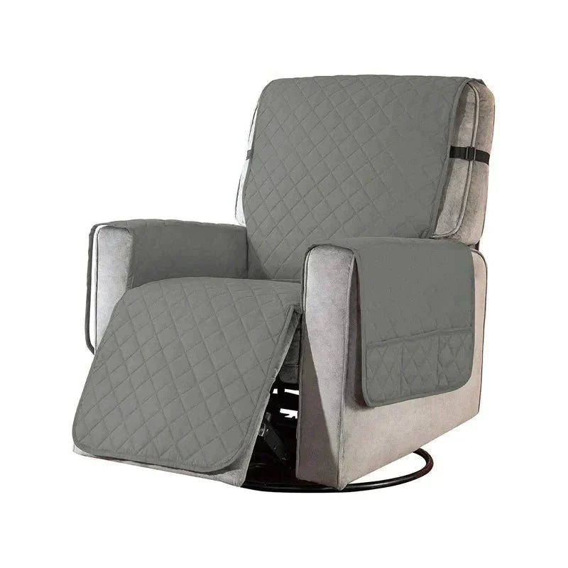 Elastische fauteuilhoes in detail, toont zachte stof en stevige pasvorm voor elk fauteuiltype.
