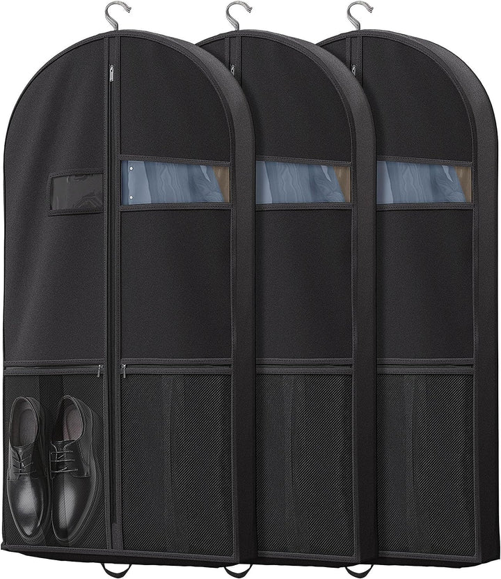 Universele heavy-duty reiskledingzak; ideaal voor kreukvrij vervoer van pakken en jurken.