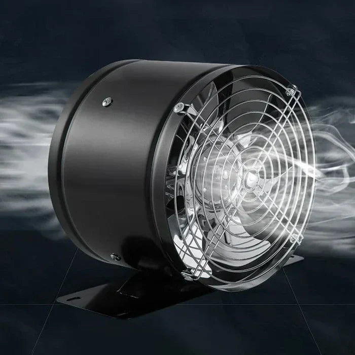 Krachtige afzuigventilator voor vochtige badkamers, zorgt snel voor optimale lucht.