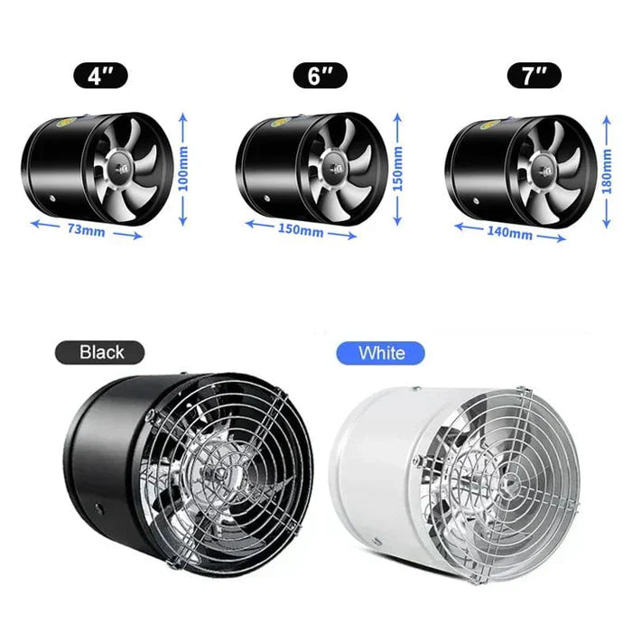 Essentiële afzuigventilator voor constante frisse lucht en superieure luchtkwaliteit.