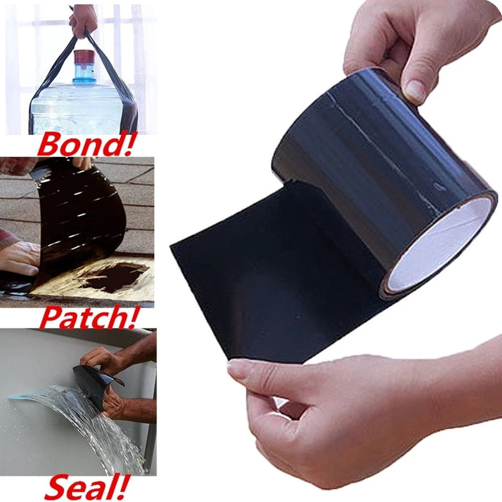 Deze waterdichte reparatietape is supersterk en flexibel, essentieel voor klussen in huis en tuin.