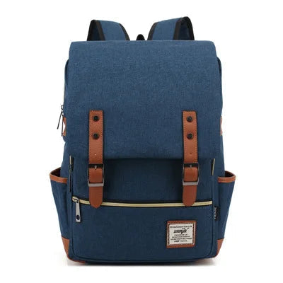 Trendy zwarte Valtro uniseks waterdichte Oxford rugzak, ideaal als schooltas of zakelijke tas.