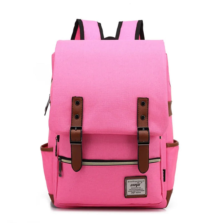 Groene waterdichte Valtro rugzak, ideaal als laptoprugzak, schooltas of reistas. Uniseks design.