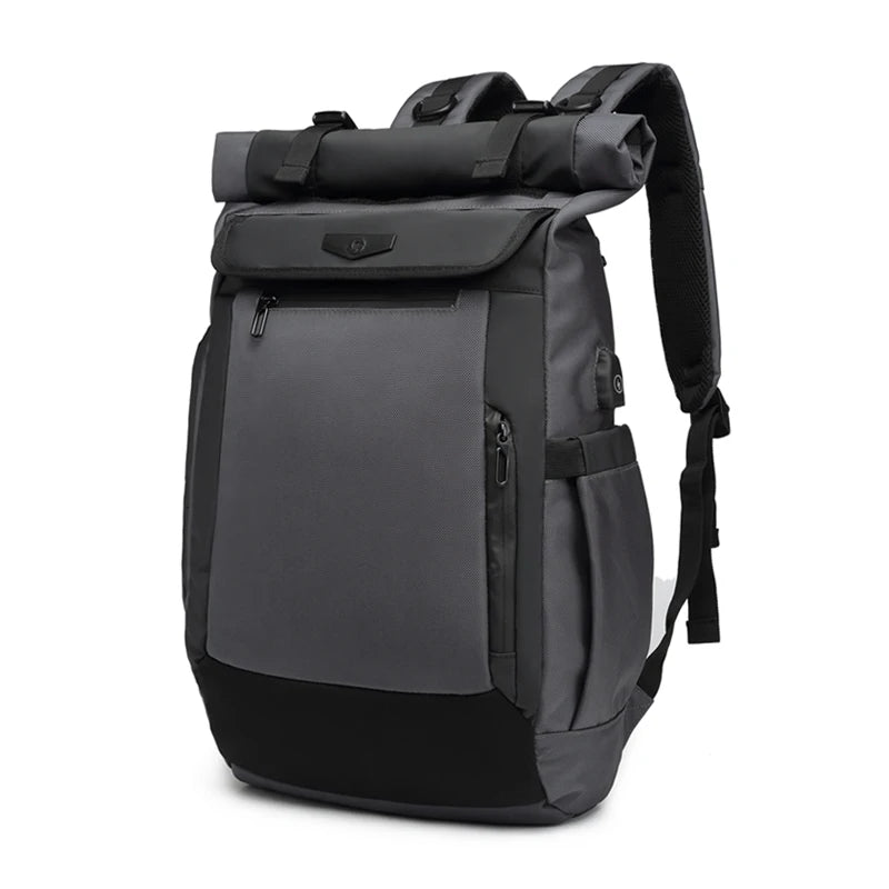 Ruime Rolltop Reisrugzak met Laptopvak voor Dames en Heren