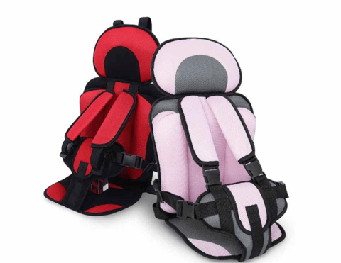 Grijze kinderautostoel 0-12 jaar. Comfortabel en veilig autozitje met ademend materiaal voor elke rit.