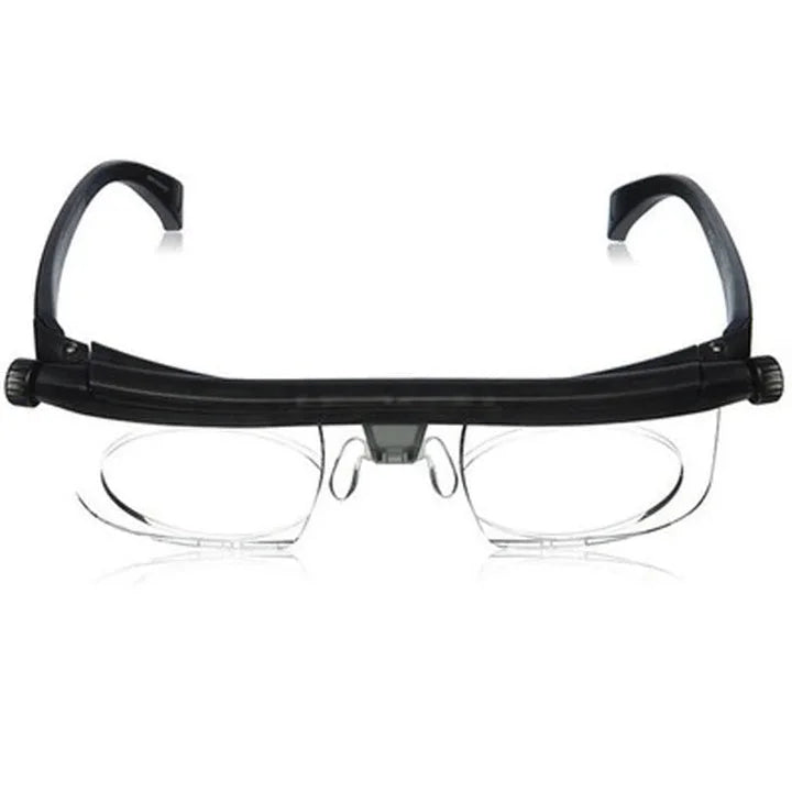 Verstelbare focusbril VisiFlex, unisex, voor scherp zicht op elke afstand. Ideaal als multifocale leesbril.