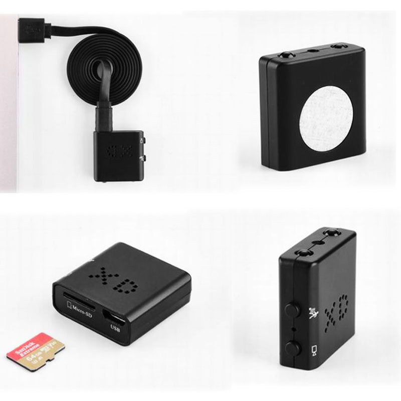 Compacte Vigilio mini spy camera, ideaal voor discreet toezicht op kantoor of thuis.