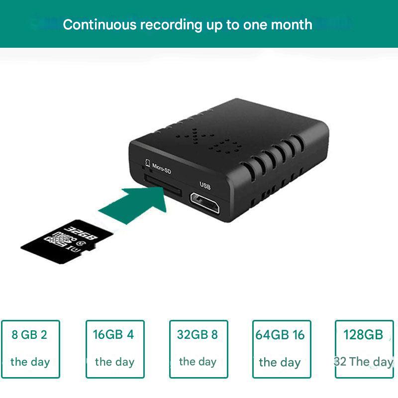 Vigilio spy camera met HD beeld, nachtzicht en bewegingsdetectie voor onopvallend toezicht.