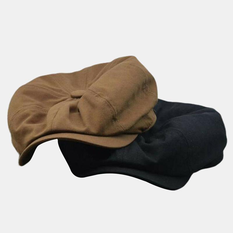 Klassieke retro baret voor heren, ideale accessoire voor een complete vintage look.