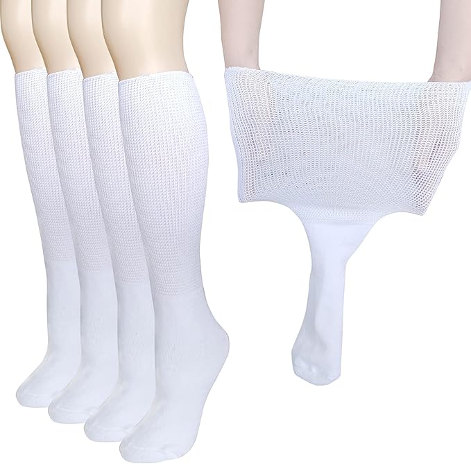 VitalSox extra brede diabetische sokken voor gezwollen voeten, ideaal bij lymfoedeem en voor dagelijks comfort.