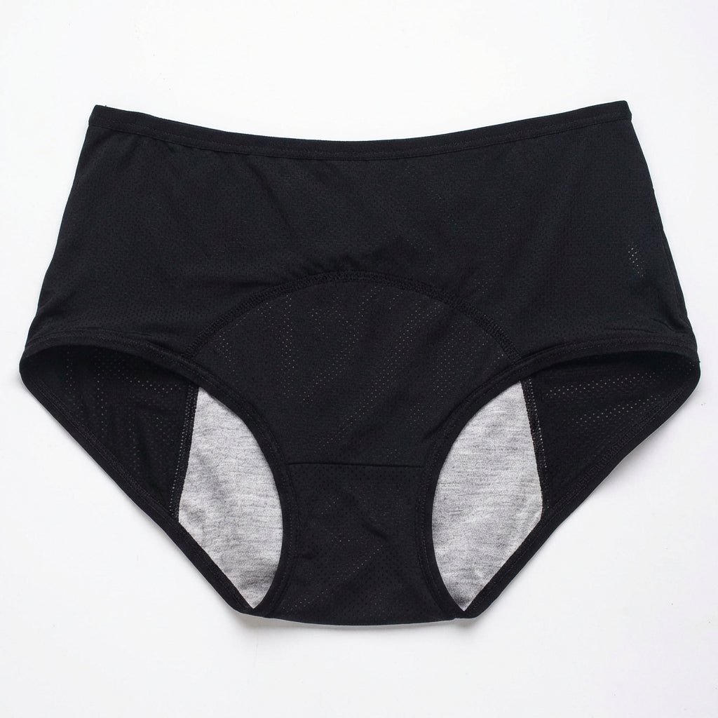 Vochtregulerende dames slips, naadloos en comfortabel. Ideaal voor actieve dagen. 4 stuks.