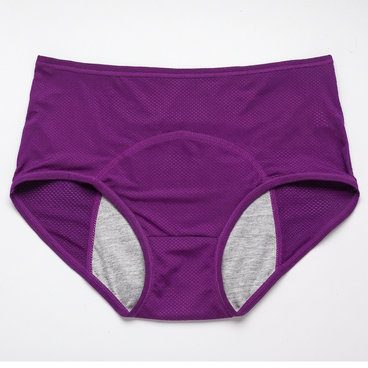Voordelige 4-pack damesondergoed: vochtregulerend, ademend en naadloos. Duurzaam comfort van katoen-spandex.