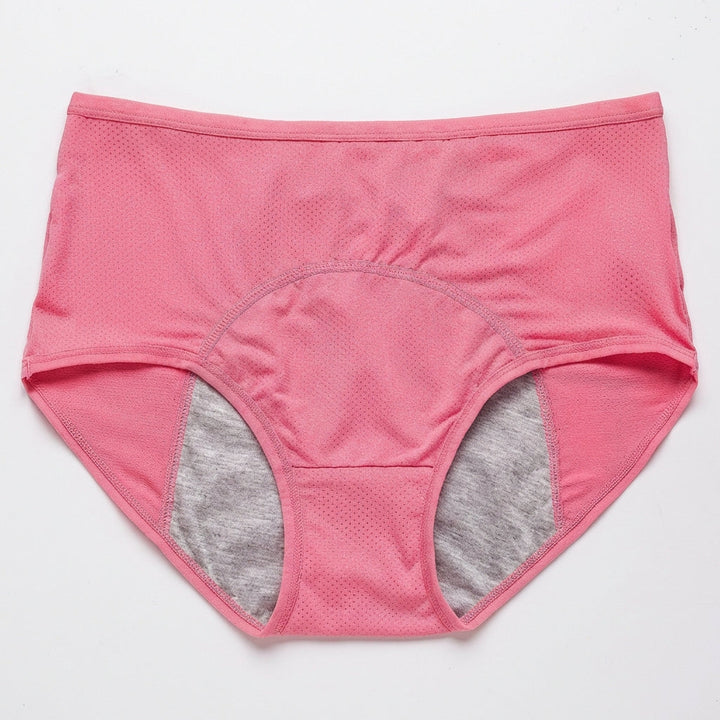 Stijlvol en comfortabel damesondergoed, vochtregulerend voor dagelijks gebruik. Ademende katoen-spandex slips.